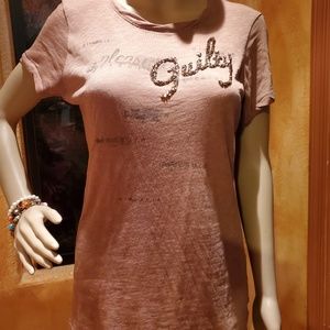 Abercrombie & Fitch "Guilty Pleasure" Tee Womens L